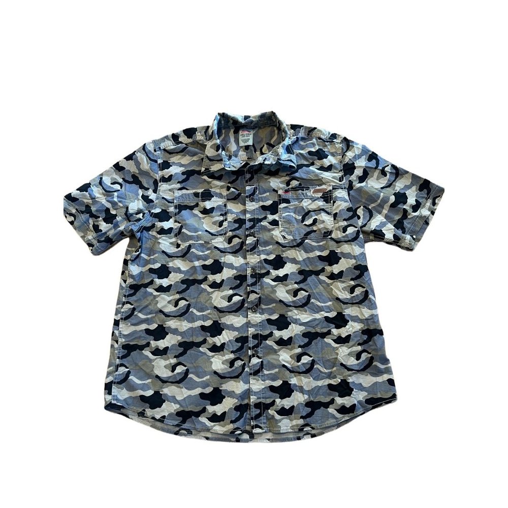 Dickies 2XL Mens Short Sleeve Button Up